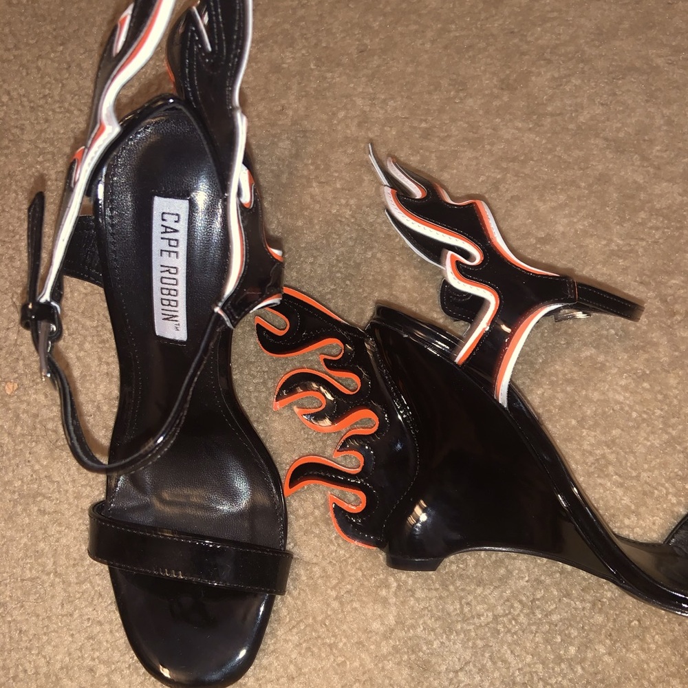 Fire Heels inspired by Prada